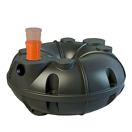 Abwassersammelgrube Flacher Fäkalientank Abwassertank DIBT-Zulassung 1500 L