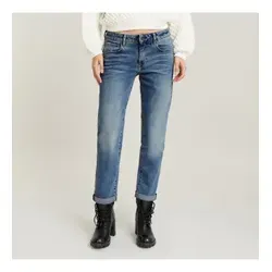 G-STAR RAW Damen Kate Boyfriend Jeans - Jeans mit normaler Bundweite und niedriger Leibhöhe, ideal für lässige Looks mit weitem Bein und komfortablem Sitz.