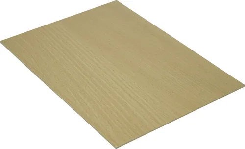 Dünn HDF-Platte Buche 120 x 60 cm, 3 mm