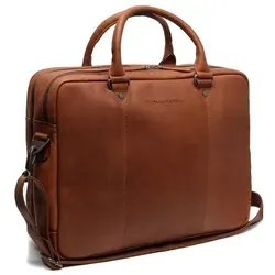 The Chesterfield Brand Wax Pull Up Aktentasche Leder 41 cm Laptopfach  braun