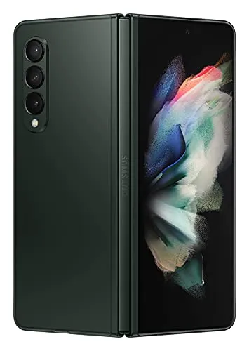 Samsung Galaxy Z Fold3 5G Phantom Green 256GB - Flexibles Smartphone - Handys ohne Vertrag: Erlebe das erste faltbare Smartphone mit Wasser- und Staubschutz (IPx8) sowie einem 7,6" Infinity Flex-Hauptdisplay für ein beeindruckendes Multitasking-Erlebnis.