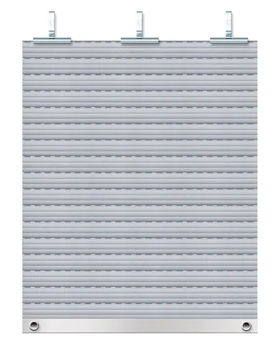 Schellenberg Rollladenpanzer Set für System Mini 120 x 140 cm grau - Rollläden, inklusive kompletter Montagezubehör und ideal für effiziente Lichtkontrolle und Wärmedämmung.
