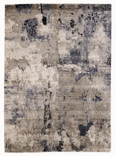 OCI DIE TEPPICHMARKE Teppich Signature Earth, handgeknüpft - Kurzflor-Teppich mit 4 mm Höhe, exquisite Handknüpfkunst in edlen Farben für ein stilvolles Wohnzimmer-Ambiente.