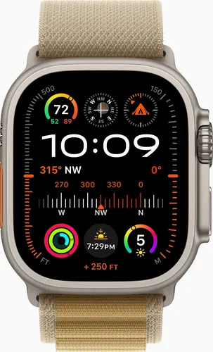 Apple Watch Ultra 2 (2024) 49 mm 4G - Maximale Leistung - Multimedia, Wearables, Smartwatch - Die Apple Watch Ultra 2 bietet 4G-Konnektivität für nahtloses Streaming und Fitness-Tracking, perfekt für aktive Nutzer.
