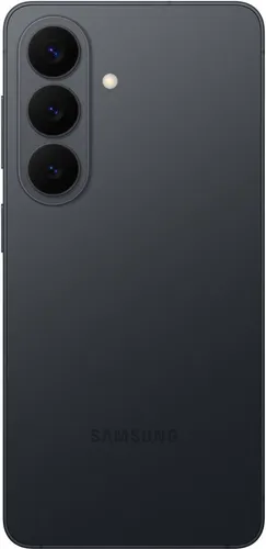 Samsung Galaxy S26 256 GB Schwarz - Smartphone mit 6,3 Zoll Dynamic AMOLED 2X Display und adaptiver 120 Hz Bildwiederholrate. Ausgestattet mit einem leistungsstarken 4.300 mAh Akku für langanhaltende Nutzung und vielseitiger Kamera für beeindruckende Fotos.