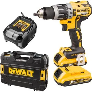 DEWALT DCD796D2-QW - Akku-Schlagbohrschrauber 18V, leistungsstark und kompakt für professionelle Anwendungen