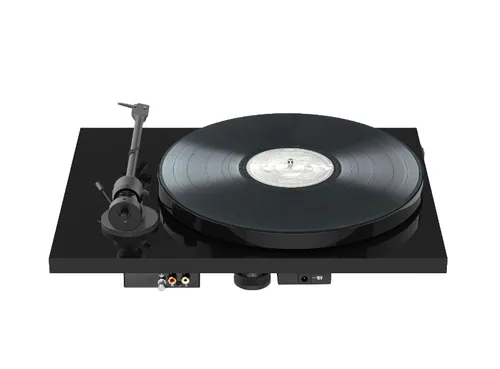 Pro-Ject E1 BT AT-3600L - Plattenspieler Schwarz - Plattenspieler, handgefertigt in Europa mit Plug & Play Design für sofortigen Genuss – ideal für Vinyl-Neulinge und erfahrene Fans.