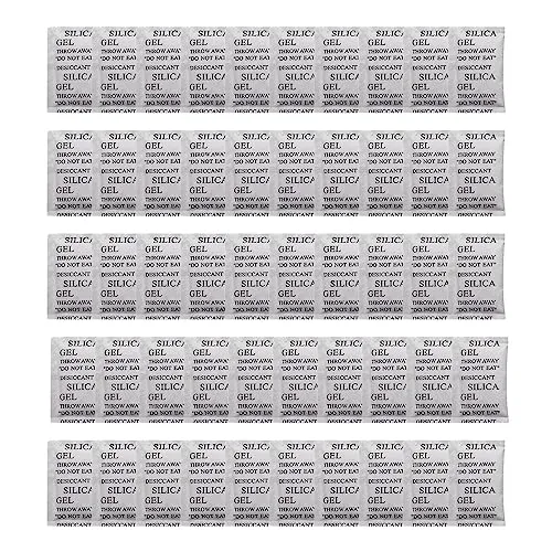 Silica Gel Beutel Sachets Trockenmittel Kleine Beutel?Mehrzweck-Trockenmittelbeutel zur Absorption von Feuchtigkeit, Luftentfeuchter, Schimmelgerüchen?50 Pakete.