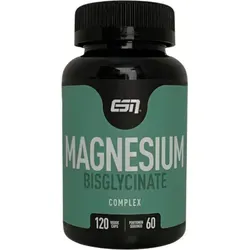 ESN Magnesium Caps - 120 Kapseln mit 194 mg Magnesium pro Portion, Hohe Bioverfügbarkeit - Magnesiumpräparate: 120 vegane Kapseln mit 194 mg Magnesium pro Portion, ideal zur Unterstützung des Energiestoffwechsels und der Muskelfunktion, Made in Germany.