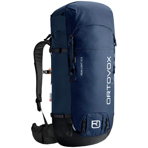 Ortovox Peak Light 38 S Deep Ocean - Alpin-Rucksack mit nur 1250 g, ideal für anspruchsvolle Gipfelprojekte. Das innovative Swisswool HYBRID BACK SYSTEM sorgt für ein angenehmes Tragegefühl und Klimaregulierung.