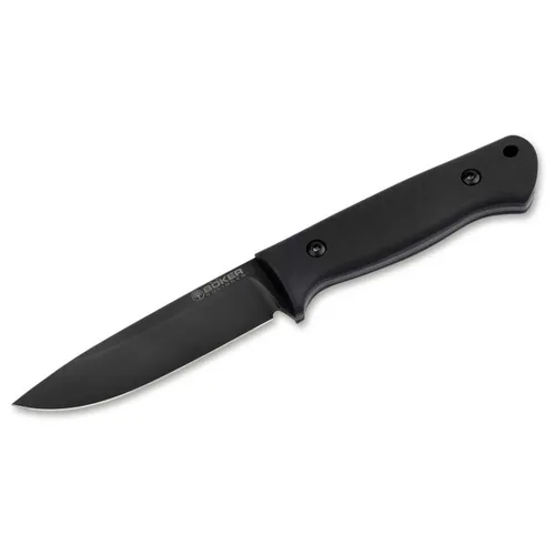 Böker Manufaktur Solingen DBK Bushfriend 2000 Allblack - Outdoor-Messer - Robustes Outdoor-Messer mit 11 cm schwarzer Klinge, ideal für Bushcraft und Camping-Abenteuer. Entdecke die Qualität von Böker Manufaktur Solingen!