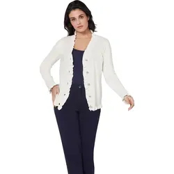 WITT WEIDEN Cardigan in Creme - 38
