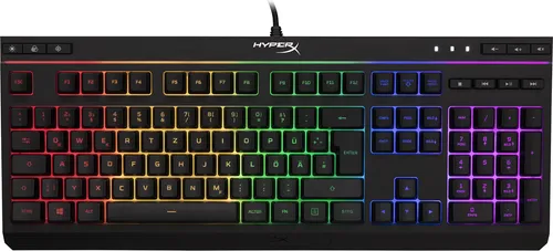HyperX Alloy Core RGB - Gaming-Tastatur (DE-Layout) mit dynamischer RGB-Beleuchtung für ein beeindruckendes Gaming-Erlebnis