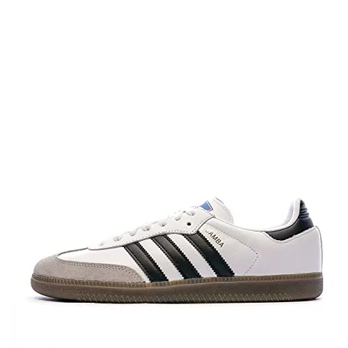 adidas Samba OG Herren Gymnastikschuhe - Weiß (Ftwbla/Negbás/Gracla 000), 42 EU - Herren-Sneaker mit zeitlosem Design und optimalem Tragekomfort, ideal für Sport und Freizeit.