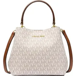 MICHAEL KORS Schultertasche Pratt Small Signature Logo - Elegante Schultertasche im Signature-Design von Michael Kors. Vielseitig einsetzbar als Schulter- oder Crossbody-Bag. Hochwertiges Material mit praktischem Innenfach für Ordnung. Perfekt für stilbewusste Damen.