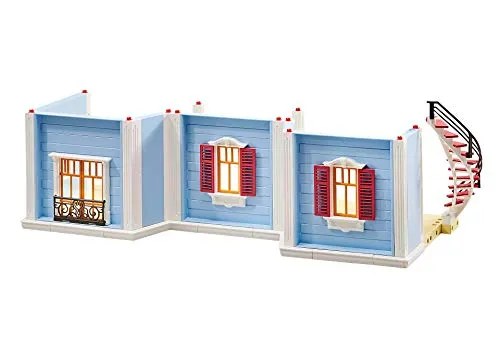 PLAYMOBIL 9849 - Etagenergänzung für Mein Großes Puppenhaus - Playmobil Zubehör für kreatives Spielen, erweitert das Puppenhaus um eine zusätzliche Etage für noch mehr Fantasie und Abenteuer!