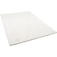 Pergamon Luxus Super Soft Fellteppich Plush Weiss 70x140cm - Extravagante Kunstfellteppich aus hochwertigem Polyester, besonders weich und flauschig. Ideal für Wohnzimmer und Schlafzimmer, schafft eine warme und einladende Atmosphäre.