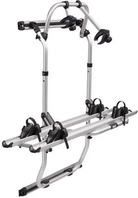 THULE Elite Van XT Fahrradträger für Fiat Ducato - Fahrradträger für Campingbusse, einfache Montage an doppelter Hecktüre, für 2 Fahrräder bis 35 kg – ideal für Reisen und Abenteuer.