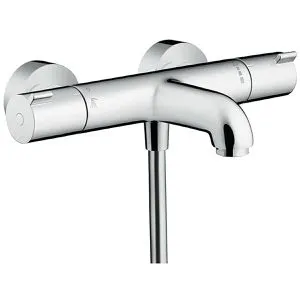 Hansgrohe Ecostat Wannenthermostat 1001 CL - Chrom, präzise Temperaturregelung für komfortable Duscherlebnisse