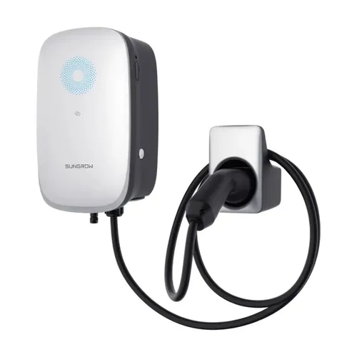 Sungrow Wallbox AC22E-01 22kW mit MID Zähler - Leistungsstarke Wallbox für schnelles Laden mit 22 kW, 7 m Kabel, Überhitzungs- und Überladeschutz für sicheres Laden zu Hause.