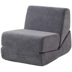 Beaok Schlafsofa, Grau, Textil, 90.7x71x81 cm, Wohnzimmer, Sofas & Couches, Schlafsofas