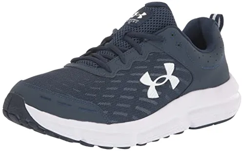 Under Armour Charged Assert 10 Herrenlaufschuhe - Academy White 10.5 - Laufschuhe für Herren mit atmungsaktivem Mesh und Charged Cushioning für optimale Dämpfung und Reaktionsfähigkeit. Ideal für komfortables Laufen und persönliche Bestzeiten.