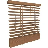 Sol Royal SolDecor BE5 Holzjalousie 80x180cm Eiche - Entdecken Sie die stilvolle Sol Royal Holzjalousie mit breiten 50-mm-Lamellen für eleganten Sichtschutz. Flexibel montierbar und einfach zu bedienen, sorgt sie für ein angenehmes Ambiente in Ihrem Zuhause.