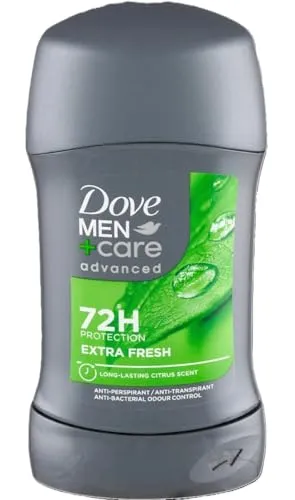 Dove Men+Care Extra Fresh Deo-Stick 50 ml - Dove Men+Care Extra Fresh Deo-Stick, 50 ml, für Herren. Bietet langanhaltenden Schutz vor unangenehmem Geruch und sorgt für ein frisches Gefühl den ganzen Tag über.