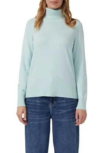 Stylischer Rollkragen Pullover für Damen - Eleganter Rollkragen Pullover für Damen, aus weichem Material für hohen Tragekomfort und vielseitige Kombinationsmöglichkeiten.