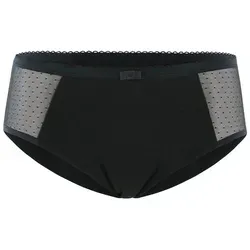 DIM Funktionsunterhose DIM Protect Period Panty mit Mesheinsatz, stark, Bio Baumwolle schwarz 34-36