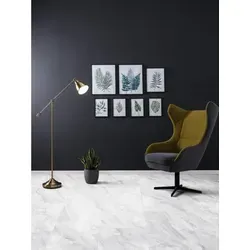 Check Vinylboden Matt-Fliesen > 2151 Windeck;2152 Heisiek;2153 Rahdener;2154 Marbach <, Klick Vinyl in Fliesenoptik XL, inkl. Trittschalldämmung, In 1 Packung: 6 Paneele - 2,341m2, 1 Packung: 6 Paneele - 2,341m2 grau
