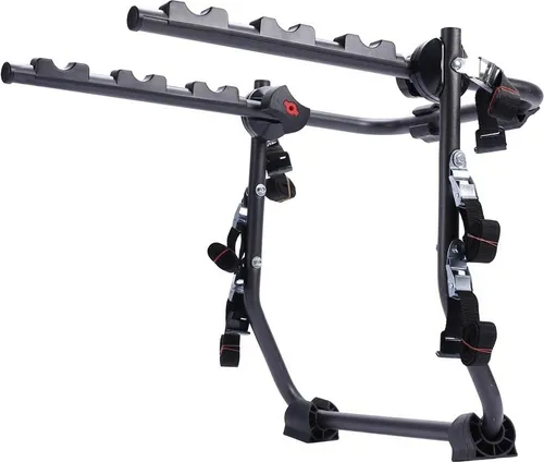 Heckträger Travel Fahrradträger für Skoda Roomster 06-15 - Fahrradtaschen: Stabiler Heckträger für bis zu 3 Fahrräder, werkzeuglose Montage, platzsparend faltbar und schützt Ihr Fahrzeug mit Gummipuffern.