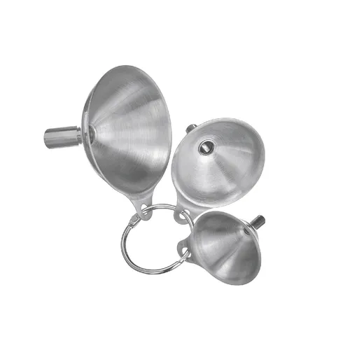 Westmark Trichter-Set Mini Edelstahl, silber, 3-teilig (1 Set)