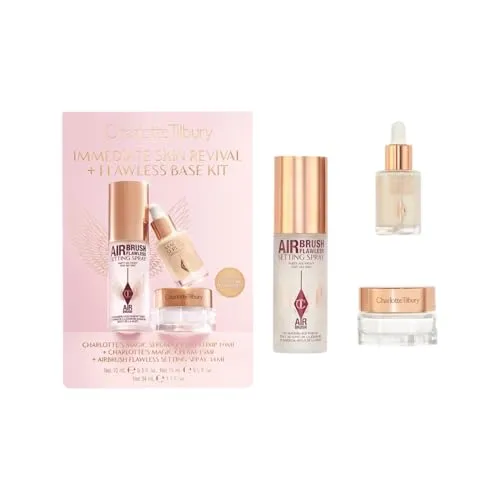 Charlotte Tilbury - Immediate Skin Revival + Flawless Base Kit - Set Fürs Gesicht - revival + Flawless Base Kit 59 ml