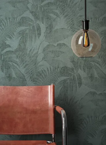Newroom Vliestapete Dschungel Floral - Modernes Design für jeden Raum - Hochwertige Vliestapete in Dunkelgrün mit Dschungel-Motiv, ideal für Schlafzimmer, Wohnzimmer oder Küche. Wasser- und dampfbeständig sowie restlos trocken abziehbar.