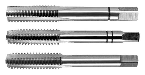 Fortis Hand-Gewindebohrer D352 Metall HSS M 2 Satz
