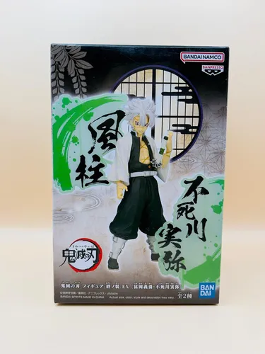 Demon Slayer Kimetsu no Yaiba - Sanemi Shinazugawa Figure Ex - Sammelfigur aus der beliebten Anime-Serie Demon Slayer, offiziell lizenziertes Merchandise, ideal für Sammler und Fans, aus hochwertigem Polyvinylchlorid gefertigt.
