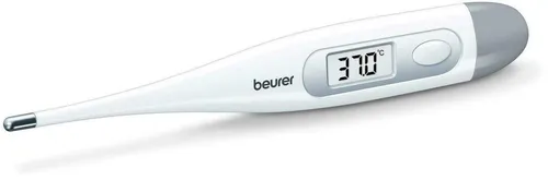 beurer FT 09/1 Fieberthermometer weiß - Fieberthermometer mit schneller Messung in nur 10 Sekunden, ideal für präzise Temperaturkontrollen in der Familie.