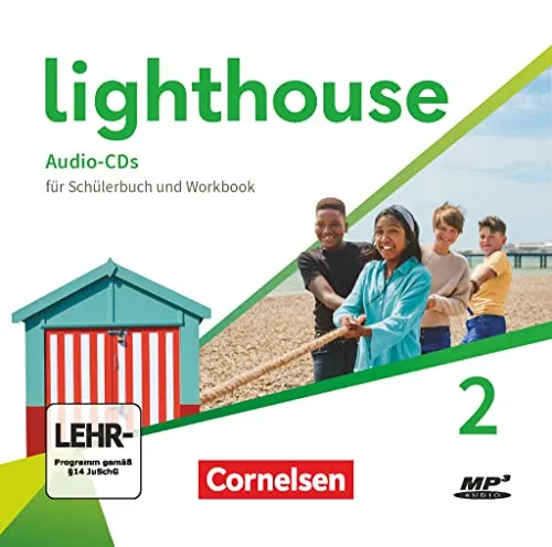 Lighthouse - General Edition - Band 2: Audio-CDs für 6. Schuljahr - Englisch lernen mit Lighthouse Band 2: Audio-CDs für Schulbuch und Workbook, ideal zur Unterstützung des Unterrichts.
