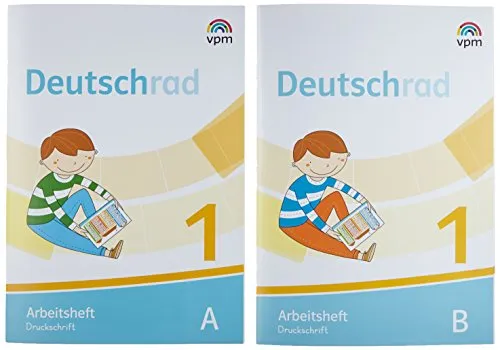 Deutschrad 1: Arbeitsheft Druckschrift Klasse 1 (Deutschrad. Ausgabe ab 2018)