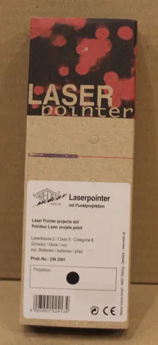 WEDO Laserpointer 2362001 - Neu - 21.2 1856 S11