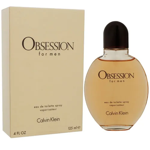 Calvin Klein Obsession for Men Eau de Toilette 125 ml - Herrendüfte mit orientalischem, holzigen Duft, ideal für kühle Tage und besondere Anlässe. Ein zeitloser Klassiker, der männliche Eleganz und Charisma unterstreicht.