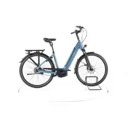 Velo de Ville AEB 990 City E-Bike Tiefeinsteiger 2024 - Blau - E-Bike mit Bosch PowerTube 625 Wh und Performance Line CX, ideal für Stadtfahrten mit bis zu 25 km/h und einem eleganten Tiefeinsteiger-Design.