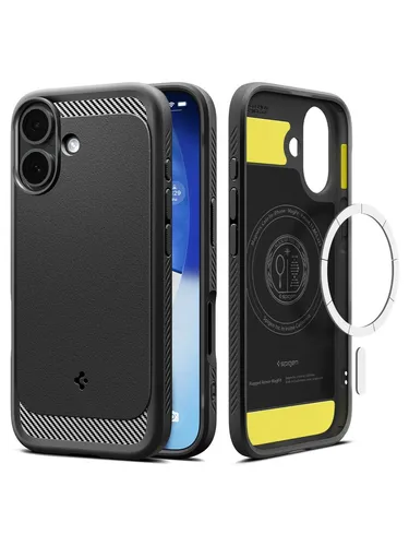 Spigen Case Cover für iPhone 17 – Schutzhülle in Schwarz - Taschen & Schutzhüllen: Robuste, rutschfeste Handyhülle für iPhone 17 mit Schockschutz und leichtem Design – ideal für optimalen Schutz.
