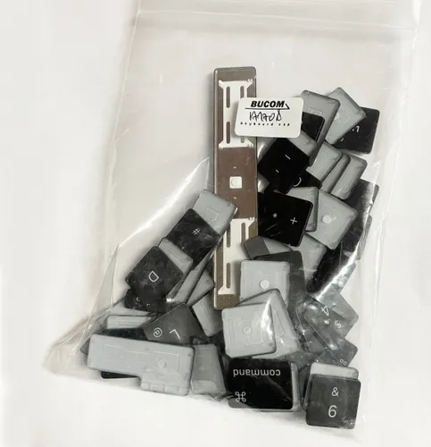 Set deutsche Tastatur Tasten Kappen Keycap für Macbook Pro Retina 13" A1708 2016 2017 1