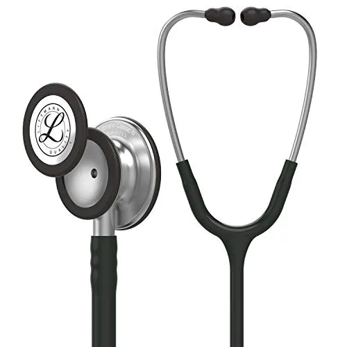 3M Littmann Classic III Stethoskop 5620 - Stethoskop mit zweiseitigem Bruststück, ideal für Erwachsene und Kinder. Die einfach zu reinigende Membran und langlebige Schläuche bieten hohen Komfort und präzise Überwachung.
