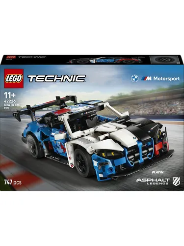 LEGO® Technic - BMW M4 GT3 EVO Rennwagen 42226 - Vollständiges Set mit 747 Teilen für kreative Bauprojekte. Ideal für LEGO-Fans ab 11 Jahren, die anspruchsvolle Modelle lieben. Versand ab 01.03.2026!