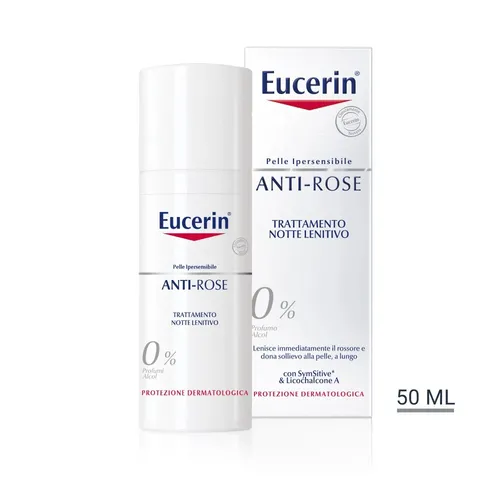 Eucerin AntiRötungen Beruhigende Pflege 50 ml - Medizinische Körperpflege für empfindliche Haut, reduziert Rötungen und beruhigt die Haut sofort.
