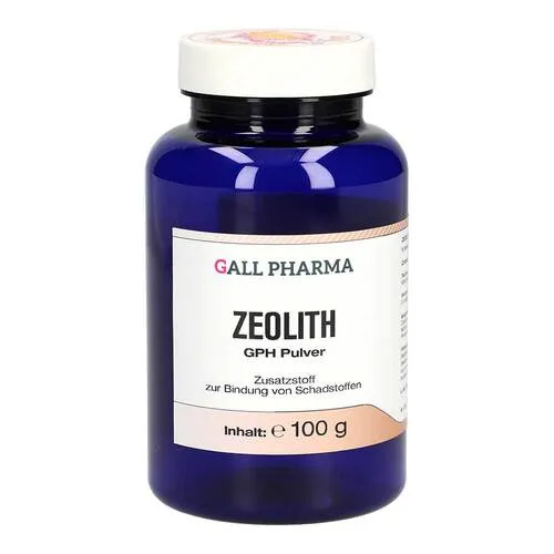 Zeolith GPH Pulver 100 g - Arzneimittel zur natürlichen Entgiftung, unterstützt die Gesundheit und das Wohlbefinden.