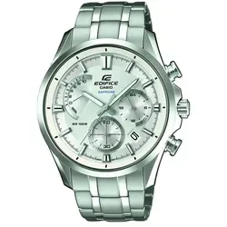Casio Edifice EFB-550D-7AVUER Herrenuhr - Chronograph mit Saphirglas und massivem Edelstahlgehäuse, wasserdicht bis 10 Bar – ideal für stilbewusste Herren.